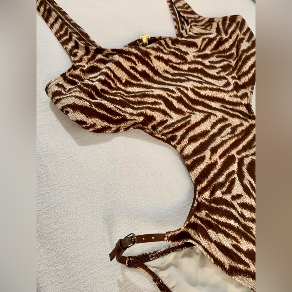 Michael Michael Kors Animal Print Monokini